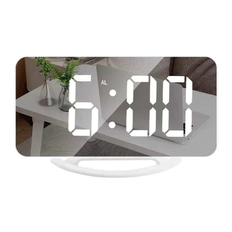 Specchio LED Ingresso Uscita Porta LED Sveglia da tavolo